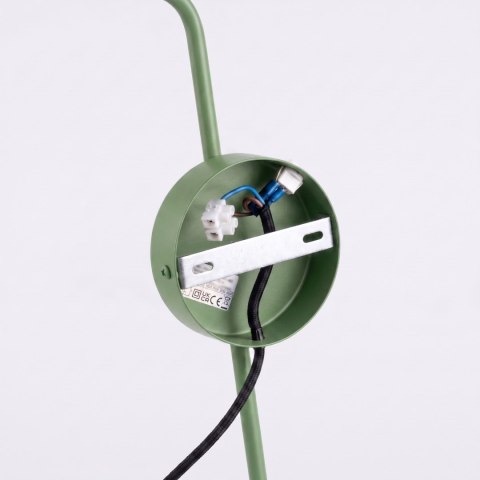 Sollux Lighting Kinkiet NOX 1 szałwiowy z włącznikiem