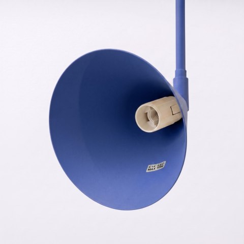 Sollux Lighting Kinkiet NOX 1 ultramaryna z włącznikiem