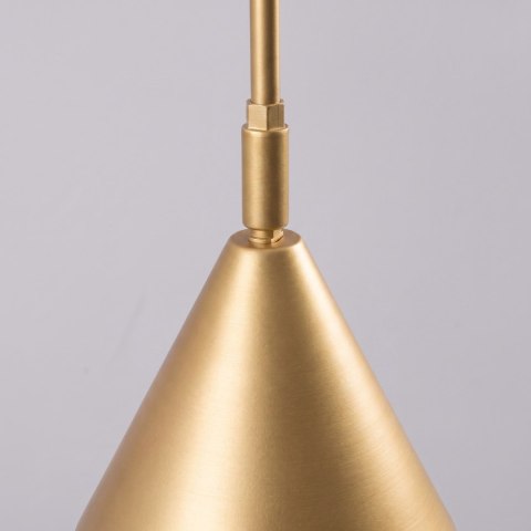 Sollux Lighting Kinkiet NOX 1 złoty z włącznikiem