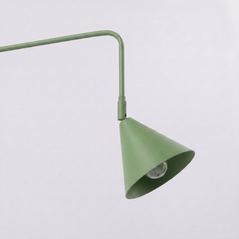 Sollux Lighting Kinkiet NOX 2 szałwiowy z włącznikiem