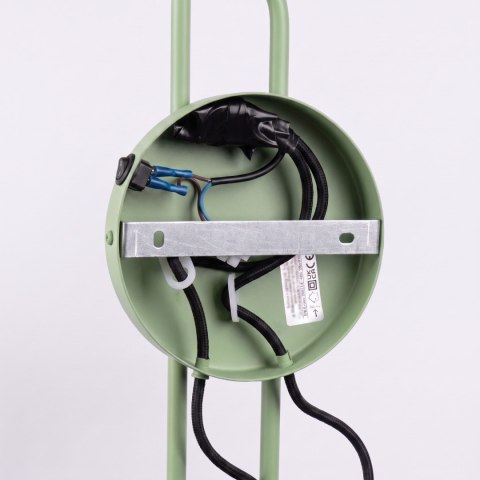 Sollux Lighting Kinkiet NOX 2 szałwiowy z włącznikiem