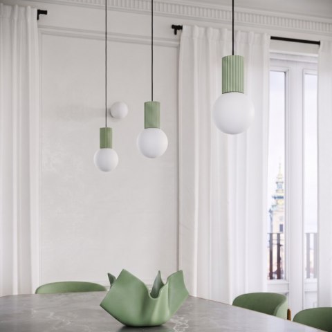 Sollux Lighting Lampa wisząca HALO 1 szałwiowa