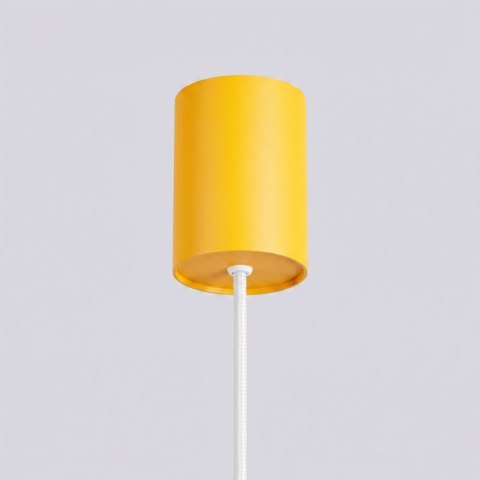 Sollux Lighting Lampa wisząca HALO 1 żółta