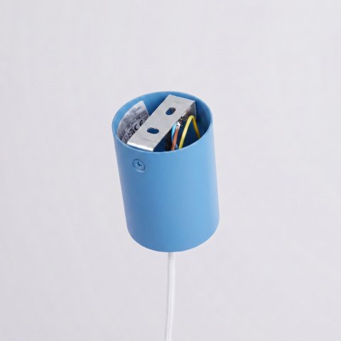 Sollux Lighting Lampa wisząca NOX 25 błękitna