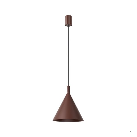 Sollux Lighting Lampa wisząca NOX 25 brązowa