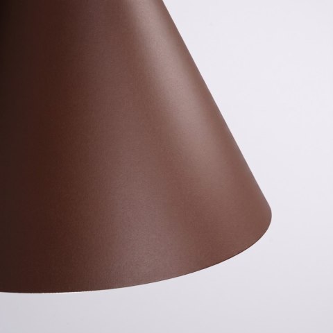 Sollux Lighting Lampa wisząca NOX 25 brązowa