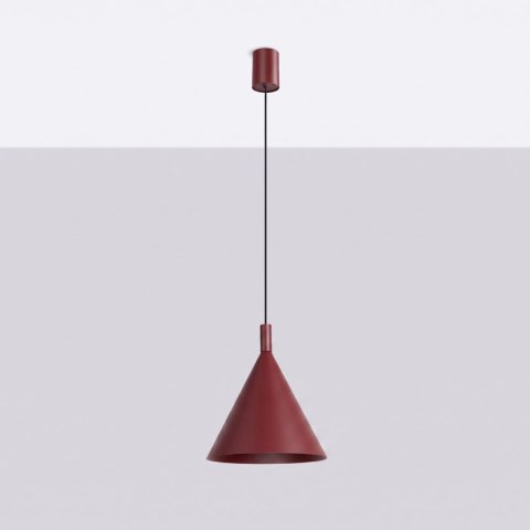 Sollux Lighting Lampa wisząca NOX 25 burgund