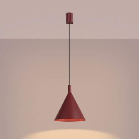 Sollux Lighting Lampa wisząca NOX 25 burgund