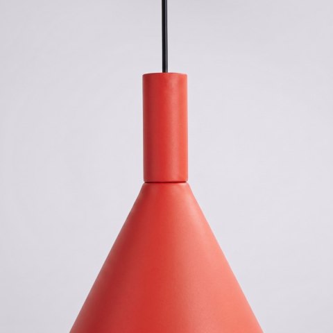 Sollux Lighting Lampa wisząca NOX 25 czerwona
