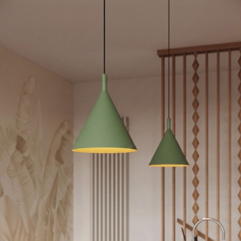 Sollux Lighting Lampa wisząca NOX 25 szałwiowa