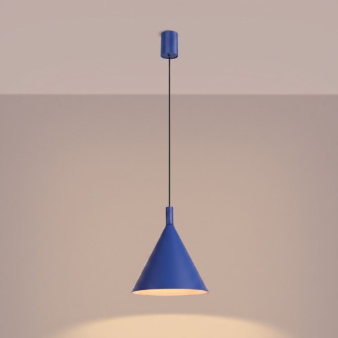 Sollux Lighting Lampa wisząca NOX 25 ultramaryna