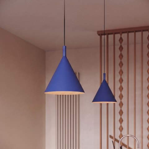 Sollux Lighting Lampa wisząca NOX 25 ultramaryna