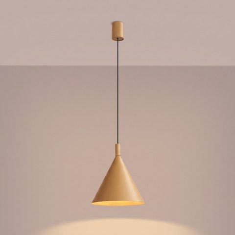 Sollux Lighting Lampa wisząca NOX 25 złota