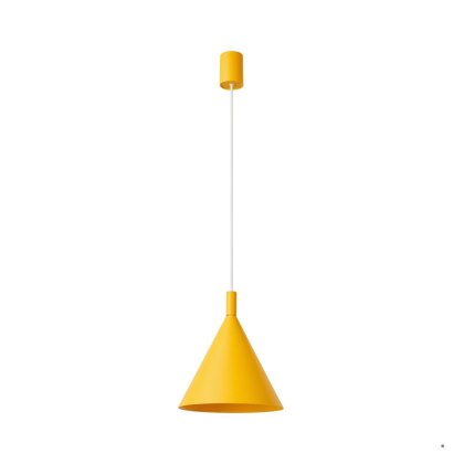 Sollux Lighting Lampa wisząca NOX 25 żółta