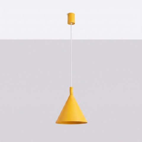Sollux Lighting Lampa wisząca NOX 25 żółta