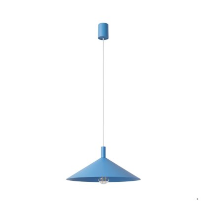 Sollux Lighting Lampa wisząca NOX 40 błękitna