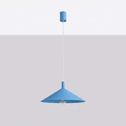 Sollux Lighting Lampa wisząca NOX 40 błękitna