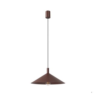 Sollux Lighting Lampa wisząca NOX 40 brązowa