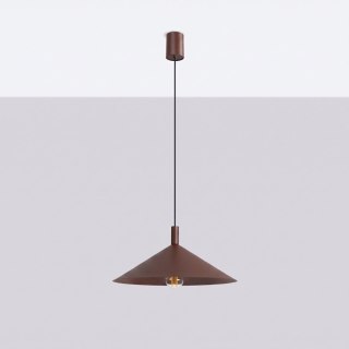 Sollux Lighting Lampa wisząca NOX 40 brązowa