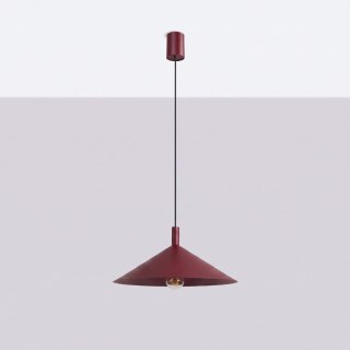 Sollux Lighting Lampa wisząca NOX 40 burgund