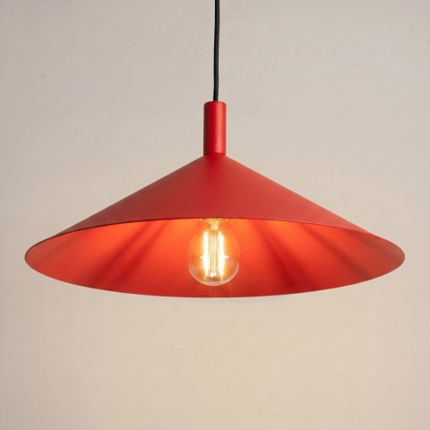 Sollux Lighting Lampa wisząca NOX 40 czerwona