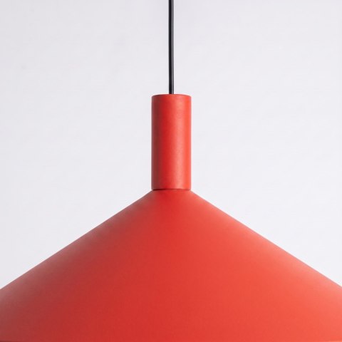Sollux Lighting Lampa wisząca NOX 40 czerwona
