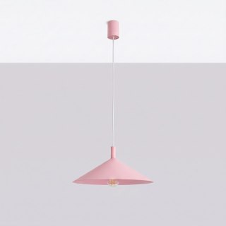 Sollux Lighting Lampa wisząca NOX 40 różowa