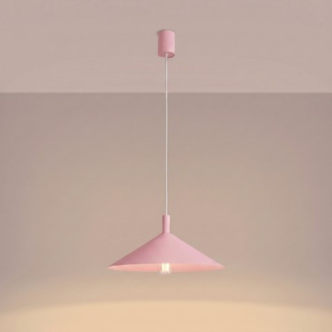 Sollux Lighting Lampa wisząca NOX 40 różowa