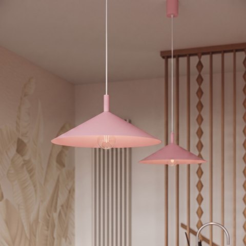 Sollux Lighting Lampa wisząca NOX 40 różowa