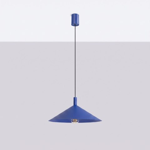 Sollux Lighting Lampa wisząca NOX 40 ultramaryna