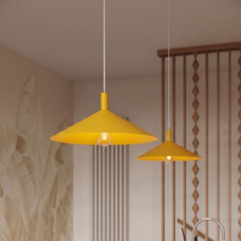 Sollux Lighting Lampa wisząca NOX 40 żółta