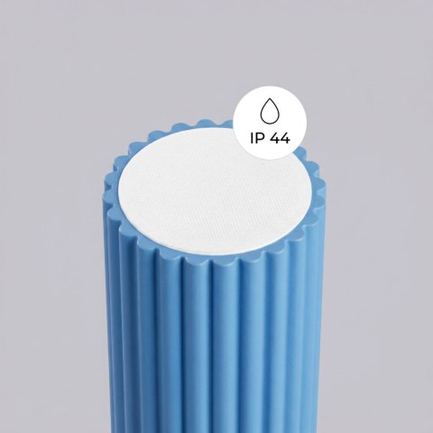 Sollux Lighting Plafon HALO błękitny IP44