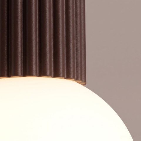 Sollux Lighting Plafon HALO brązowy IP44