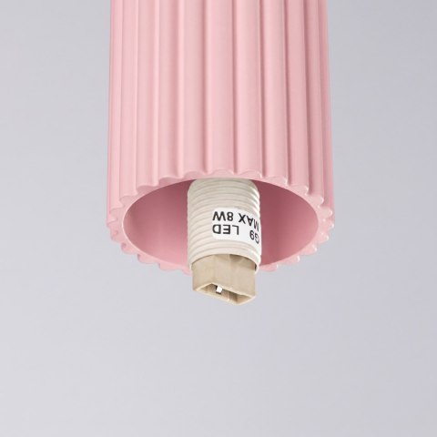 Sollux Lighting Plafon HALO różowy IP44
