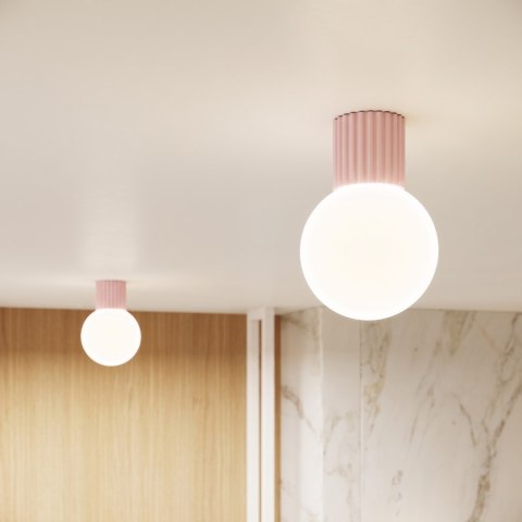 Sollux Lighting Plafon HALO różowy IP44