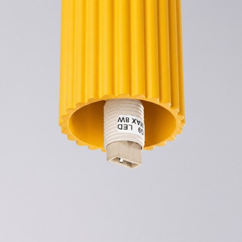 Sollux Lighting Plafon HALO żółty IP44