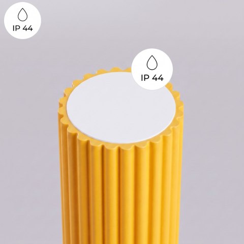 Sollux Lighting Plafon HALO żółty IP44