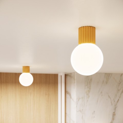 Sollux Lighting Plafon HALO żółty IP44