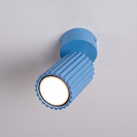 Sollux Lighting Plafon KARBON 1 błękitny