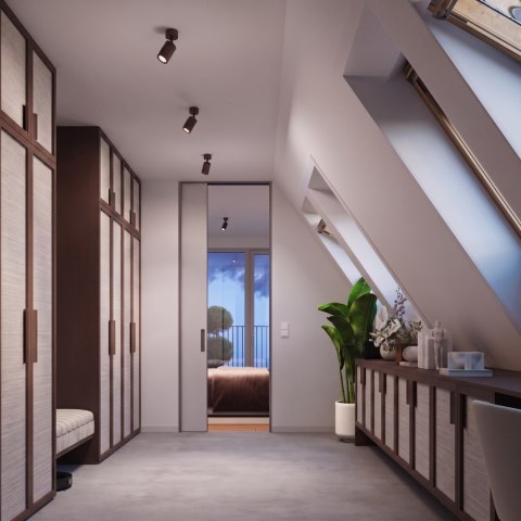Sollux Lighting Plafon KARBON 1 brązowy
