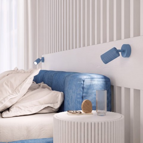Sollux Lighting Plafon KARBON 2 błękitny
