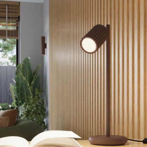 Sollux Lighting Plafon KARBON 3L brązowy