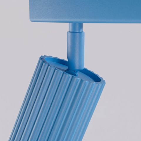 Sollux Lighting Plafon KARBON 6L błękitny
