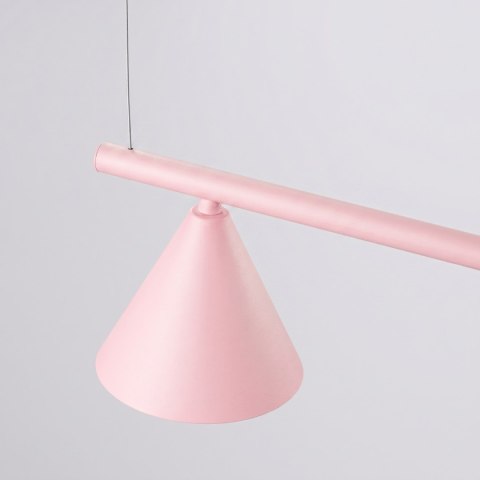 Sollux Lighting Żyrandol NOX 4L różowa