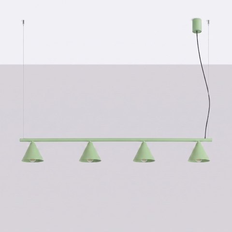 Sollux Lighting Żyrandol NOX 4L szałwiowa