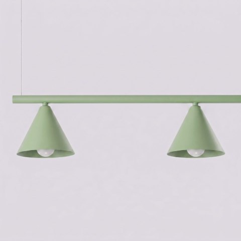 Sollux Lighting Żyrandol NOX 4L szałwiowa