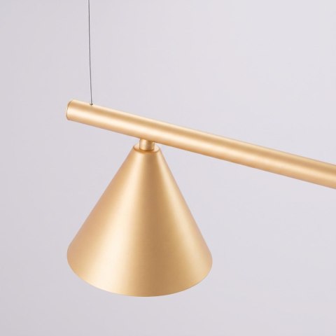 Sollux Lighting Żyrandol NOX 4L złota