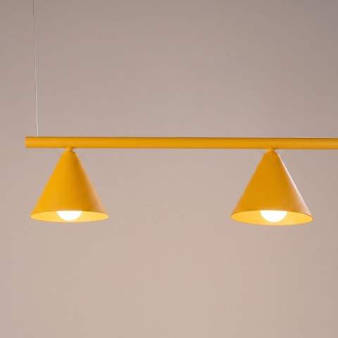 Sollux Lighting Żyrandol NOX 4L żółta