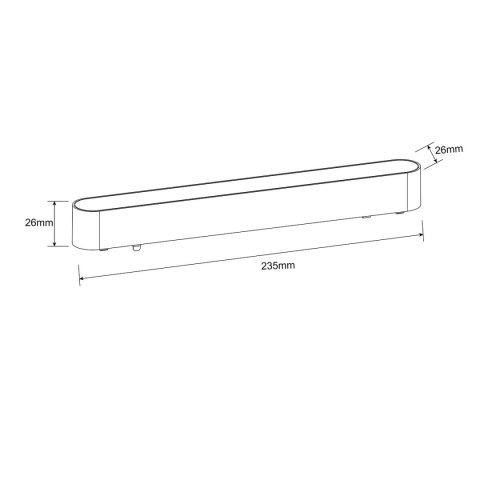 Light Prestige Reflektor Magnetic Slim Lumo 12W LED CCT biały