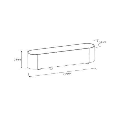 Light Prestige Reflektor Magnetic Slim Lumo 6W LED CCT czarny